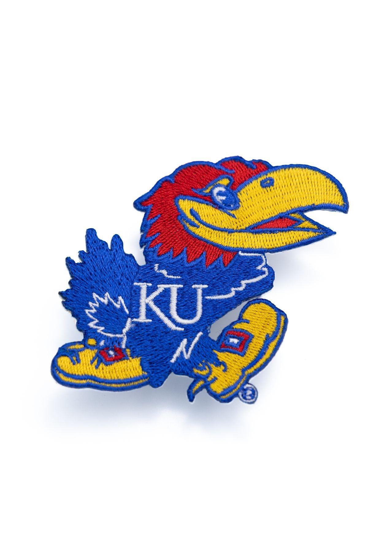 KANSAS JAYHAWKS EMBROIDERED PATCH - Cowboy Snapback