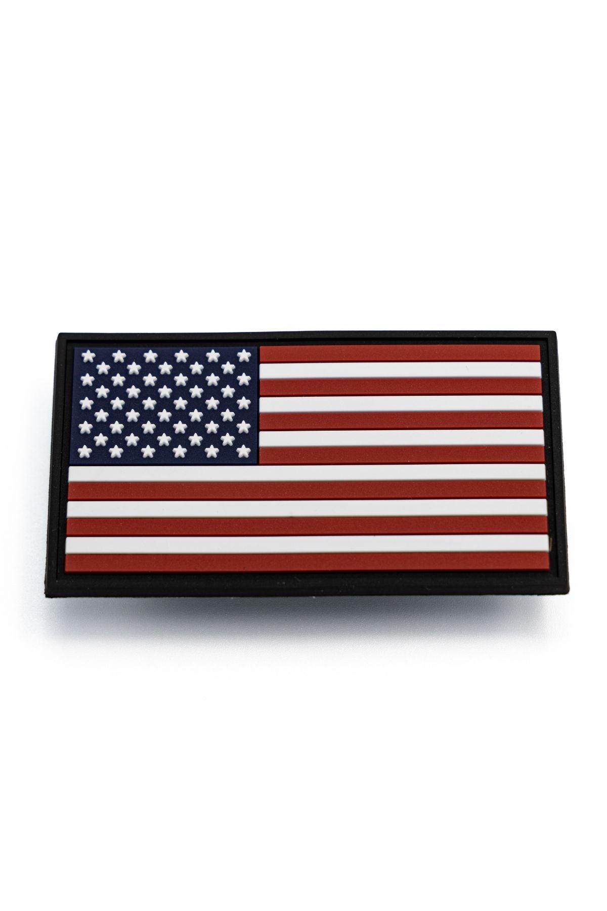 USA FLAG PVC PATCH - Cowboy Snapback