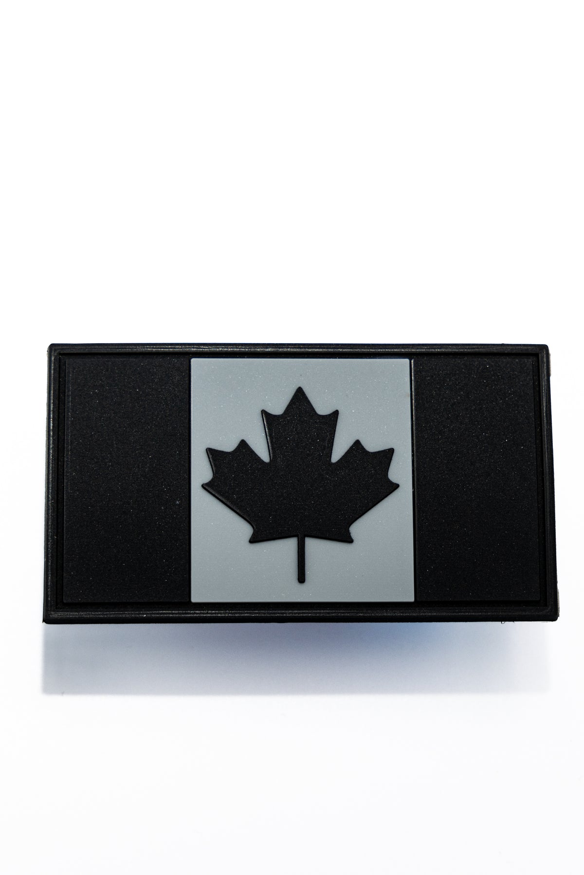 CANADA FLAG: BLACK AND GRAY COWBOY SNAPBACK