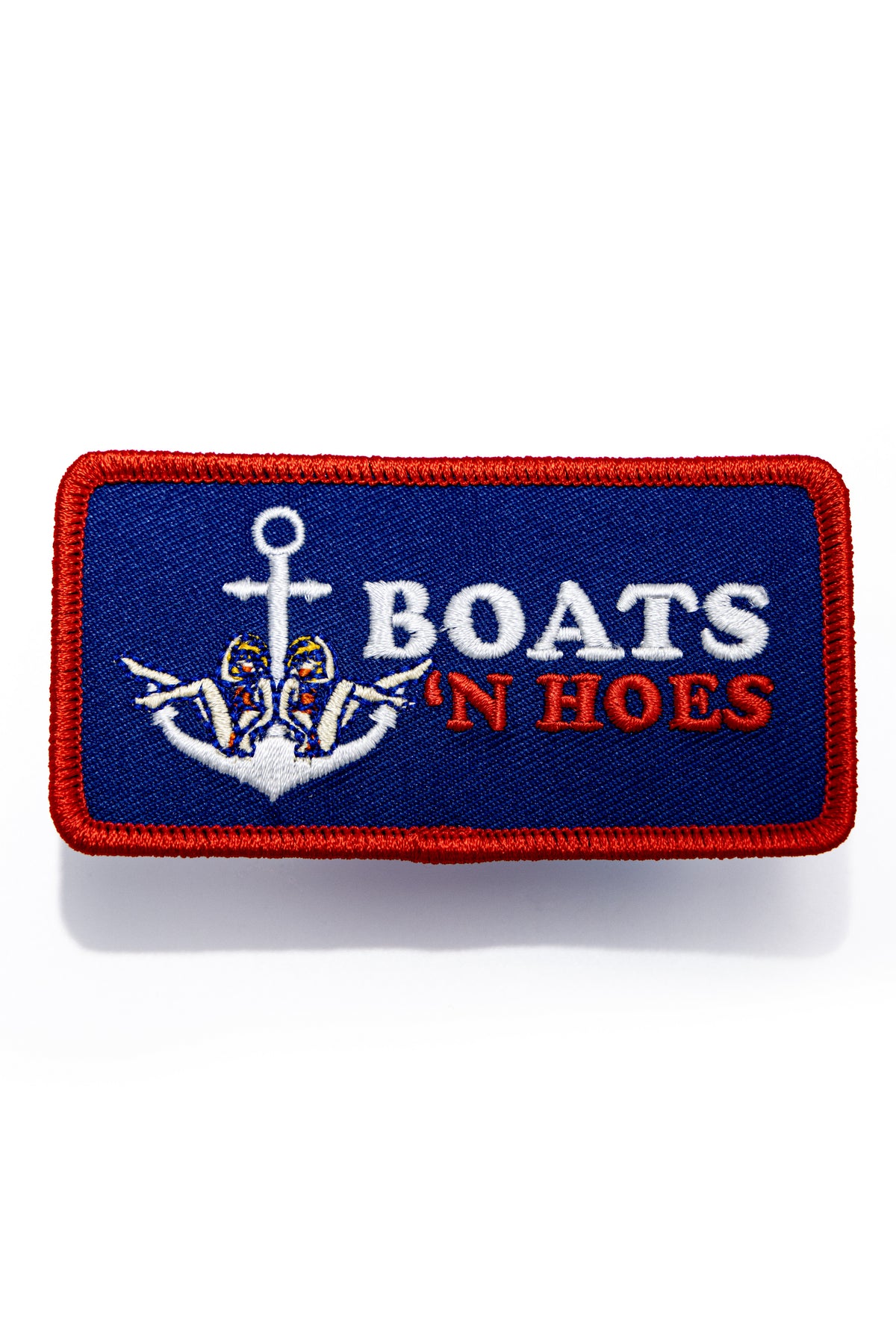 BOATS 'N HOES EMBROIDERED PATCH