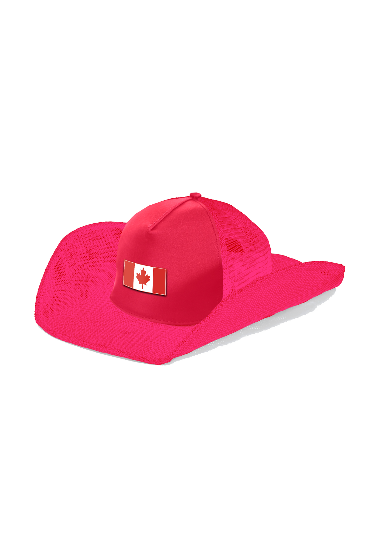 CANADA FLAG COWBOY SNAPBACK: 5 PANEL