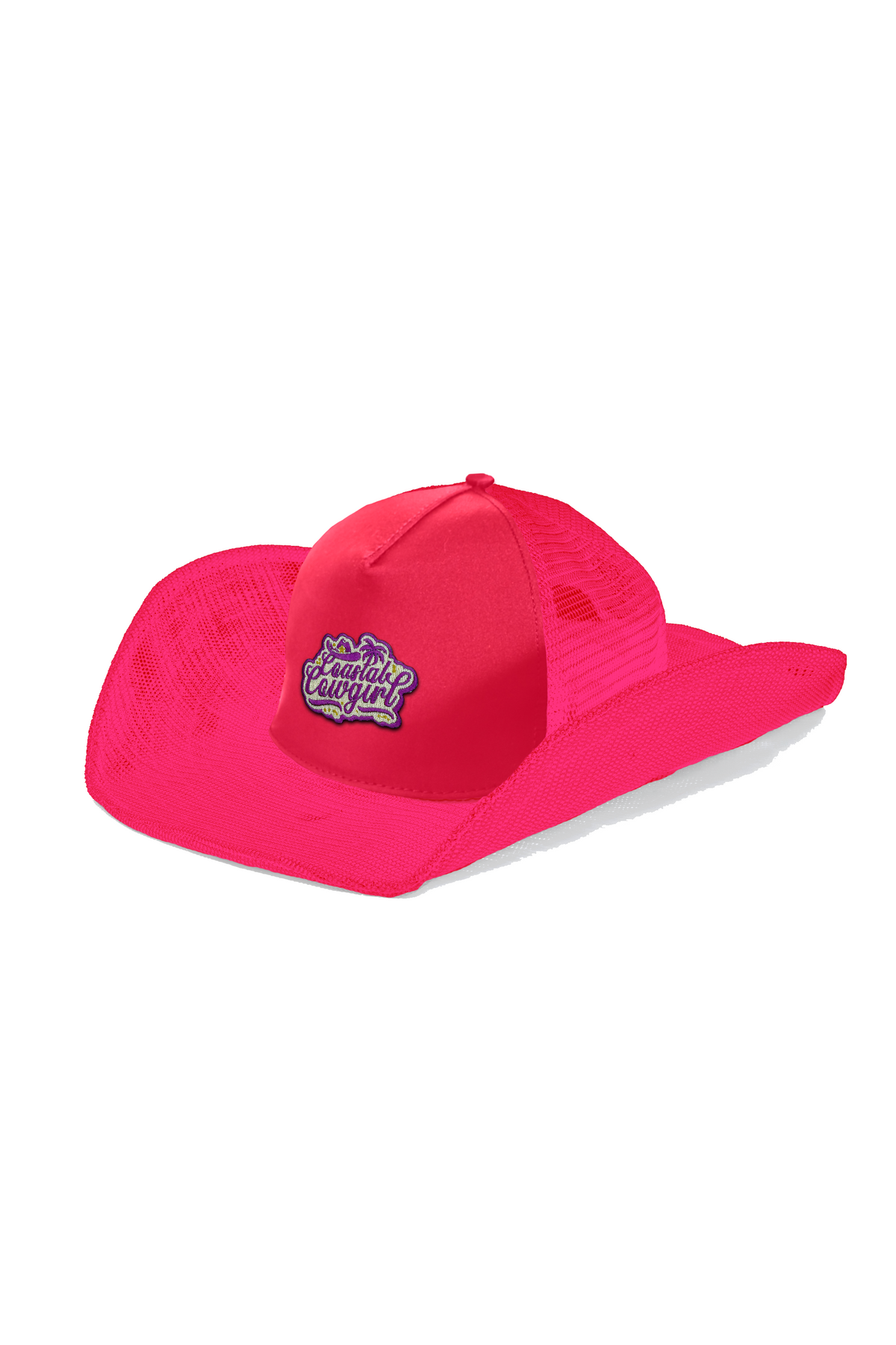 COASTAL COWGIRL (MAGENTA) COWBOY SNAPBACK: 5 PANEL