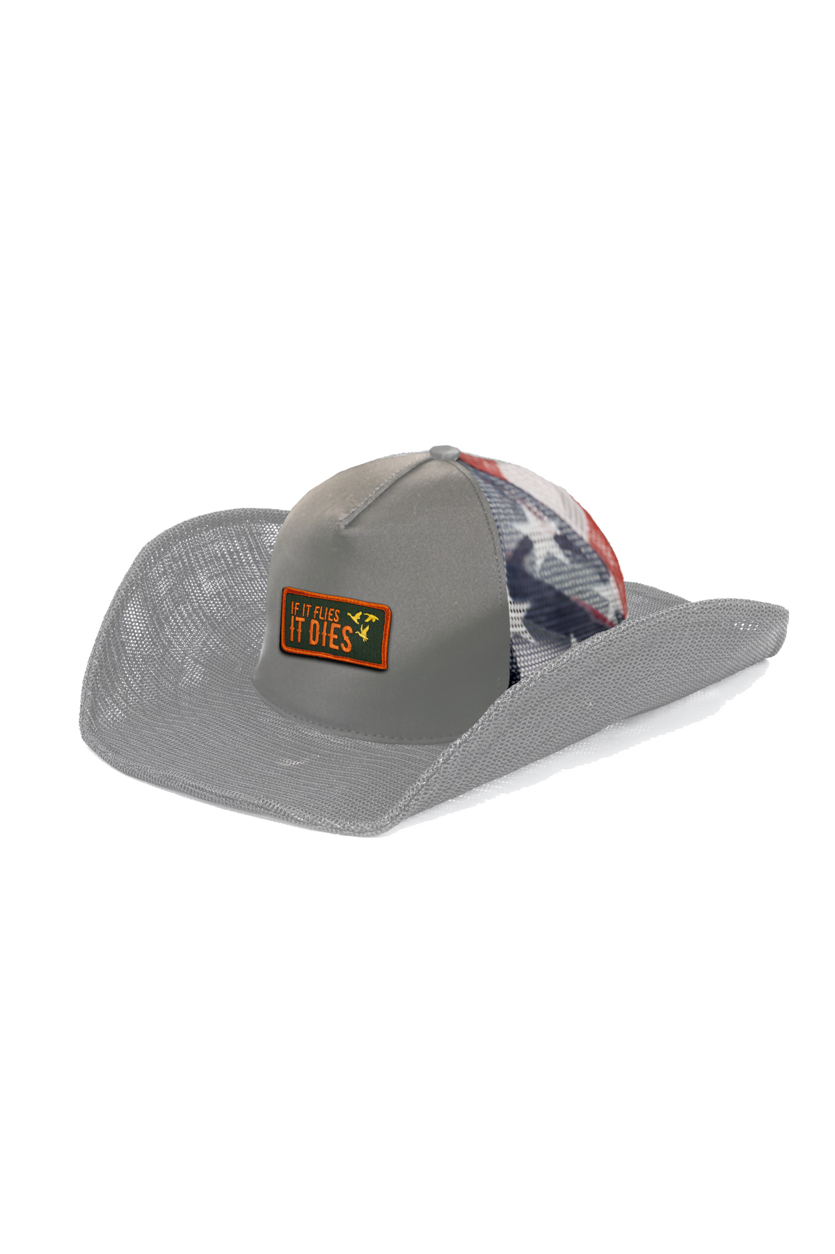 IF IT FLIES IT DIES COWBOY SNAPBACK: 5 PANEL