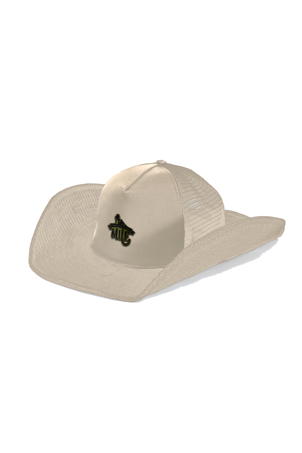 MAN I LOVE FISHING COWBOY SNAPBACK: 5 PANEL