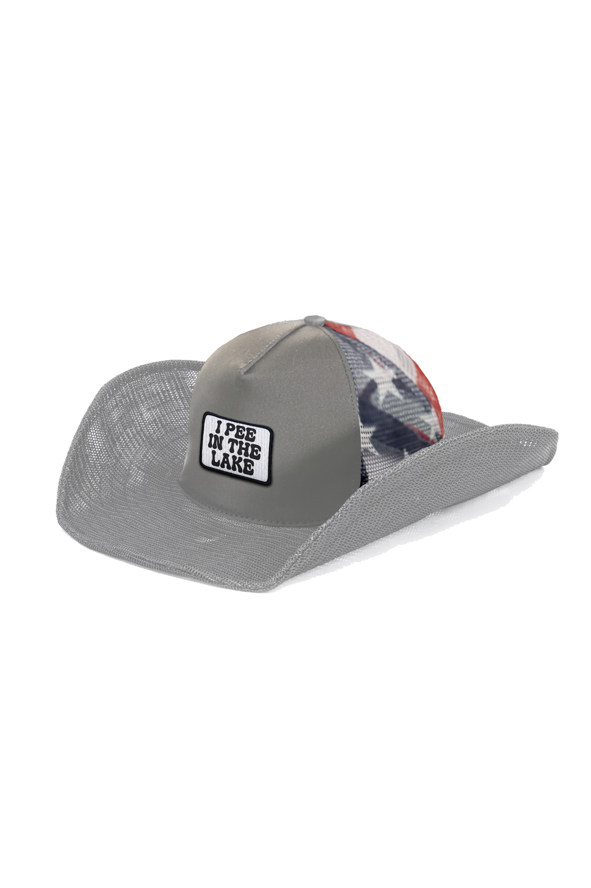 I PEE IN THE LAKE COWBOY SNAPBACK: 5 PANEL