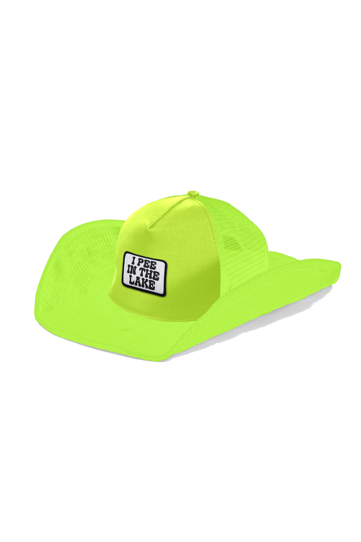 I PEE IN THE LAKE COWBOY SNAPBACK: 5 PANEL