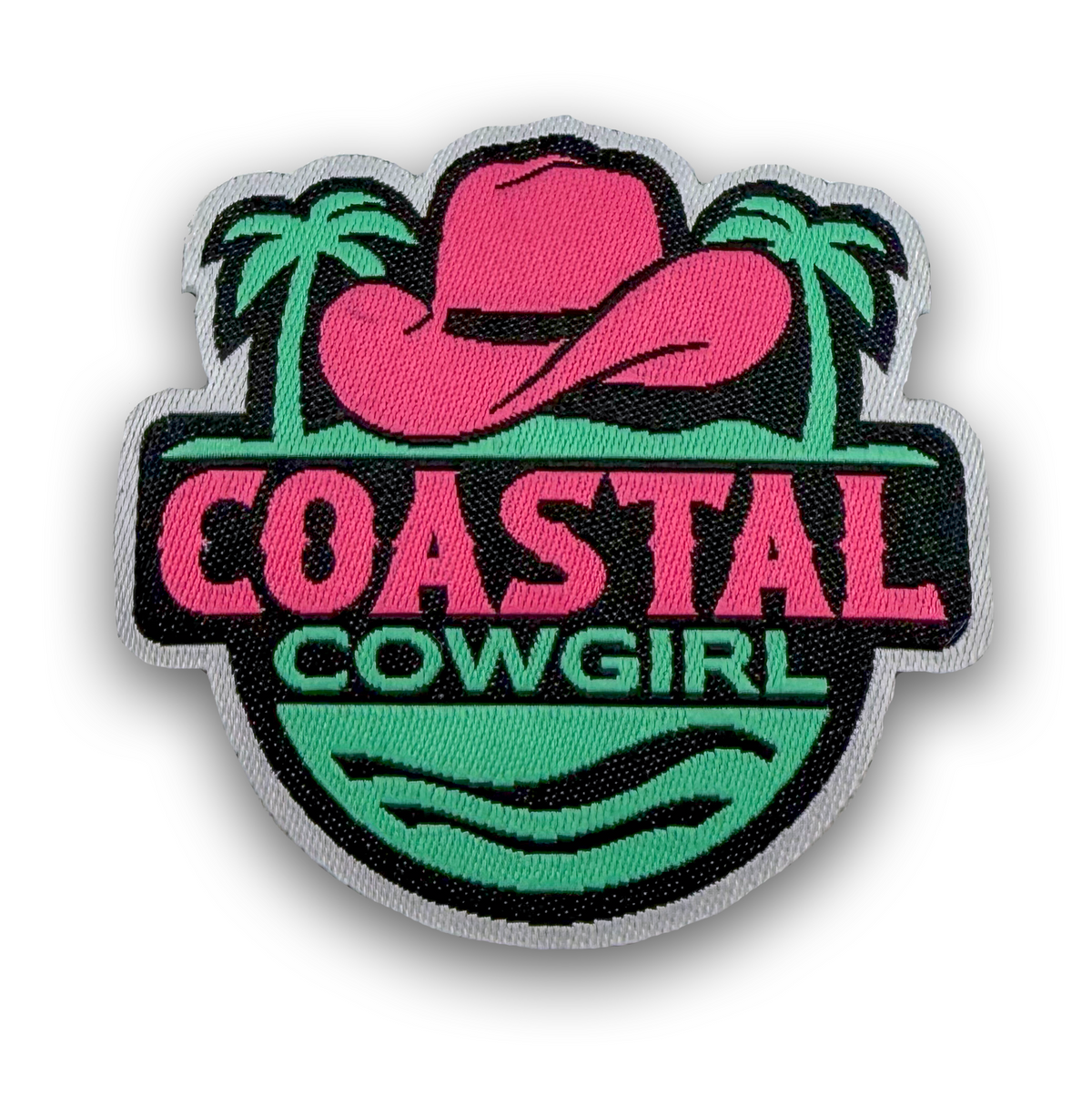 COASTAL COWGIRL (TEAL) COWBOY SNAPBACK: 5 PANEL