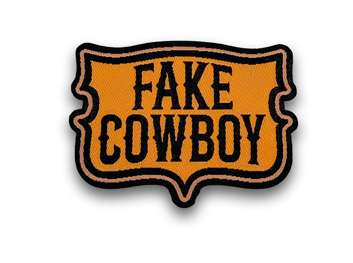 "FAKE COWBOY" COWBOY SNAPBACK: 5 PANEL