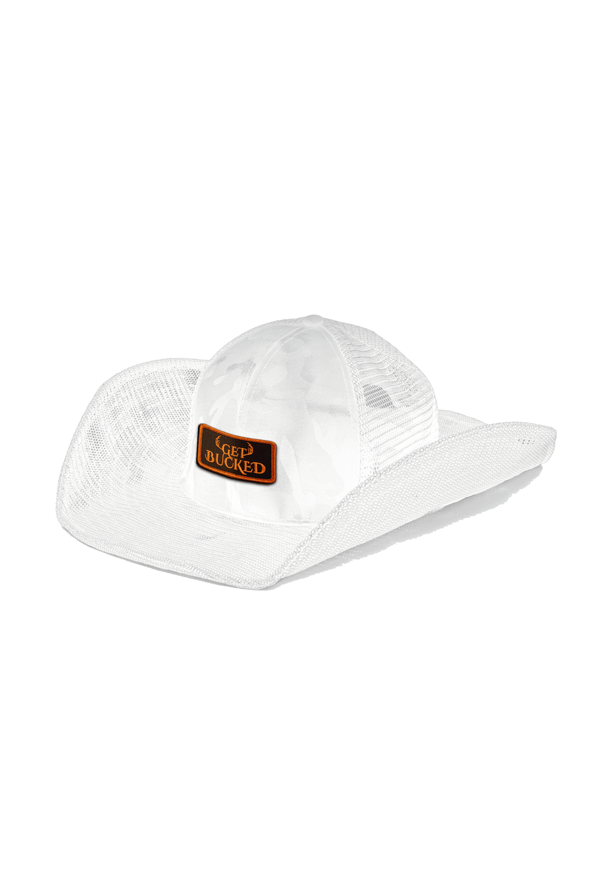 GET BUCKED EMBROIDERED PATCH - Cowboy Snapback