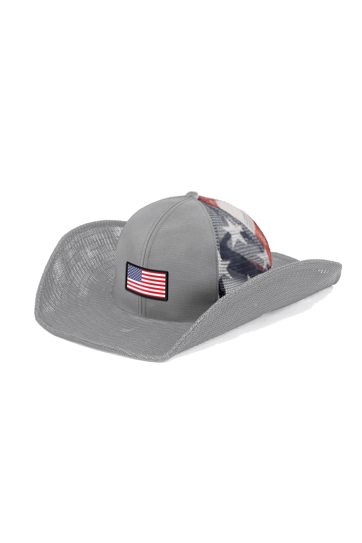 USA FLAG PVC PATCH - Cowboy Snapback