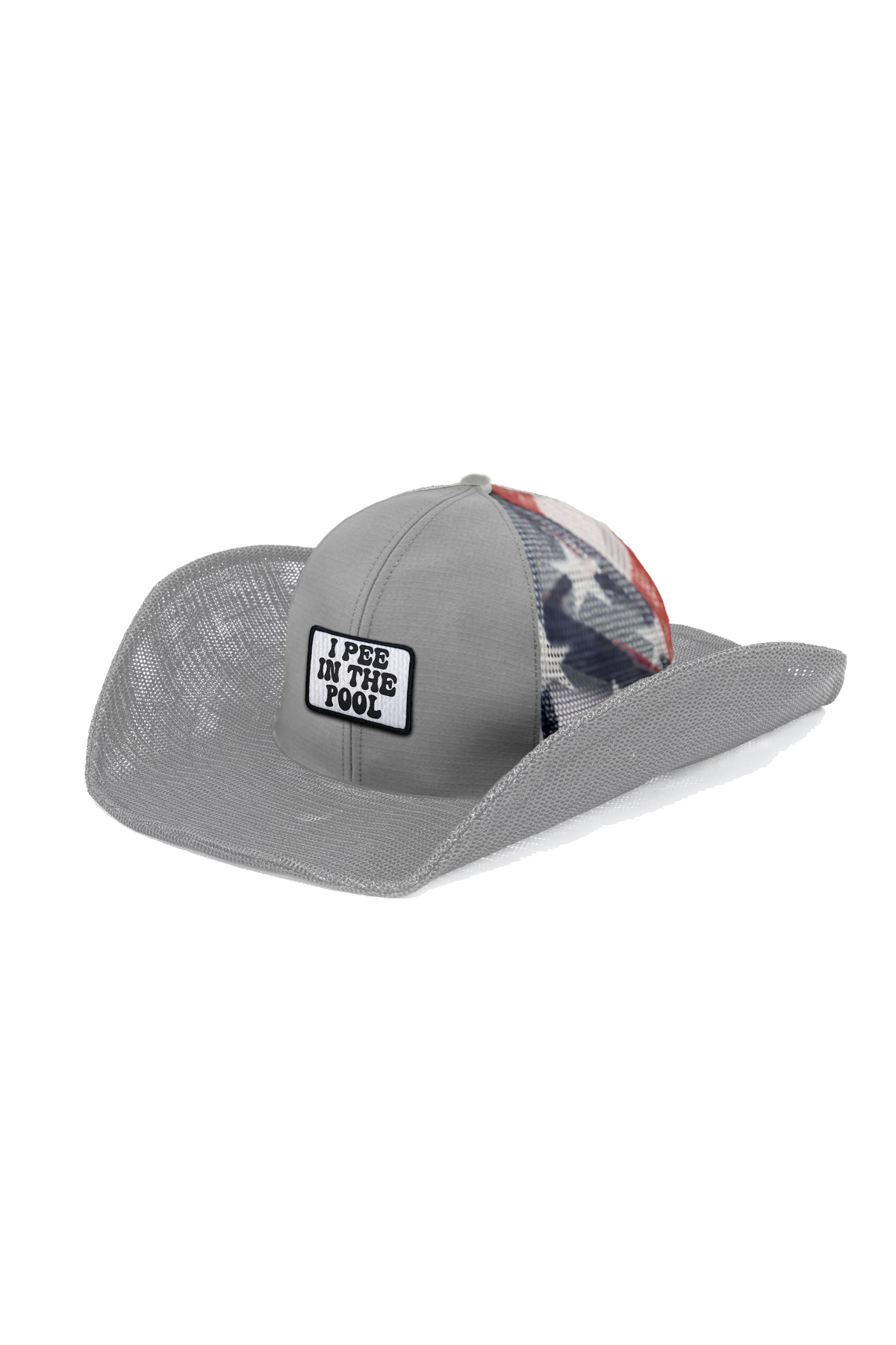 I PEE IN THE POOL COWBOY SNAPBACK: 6 PANEL