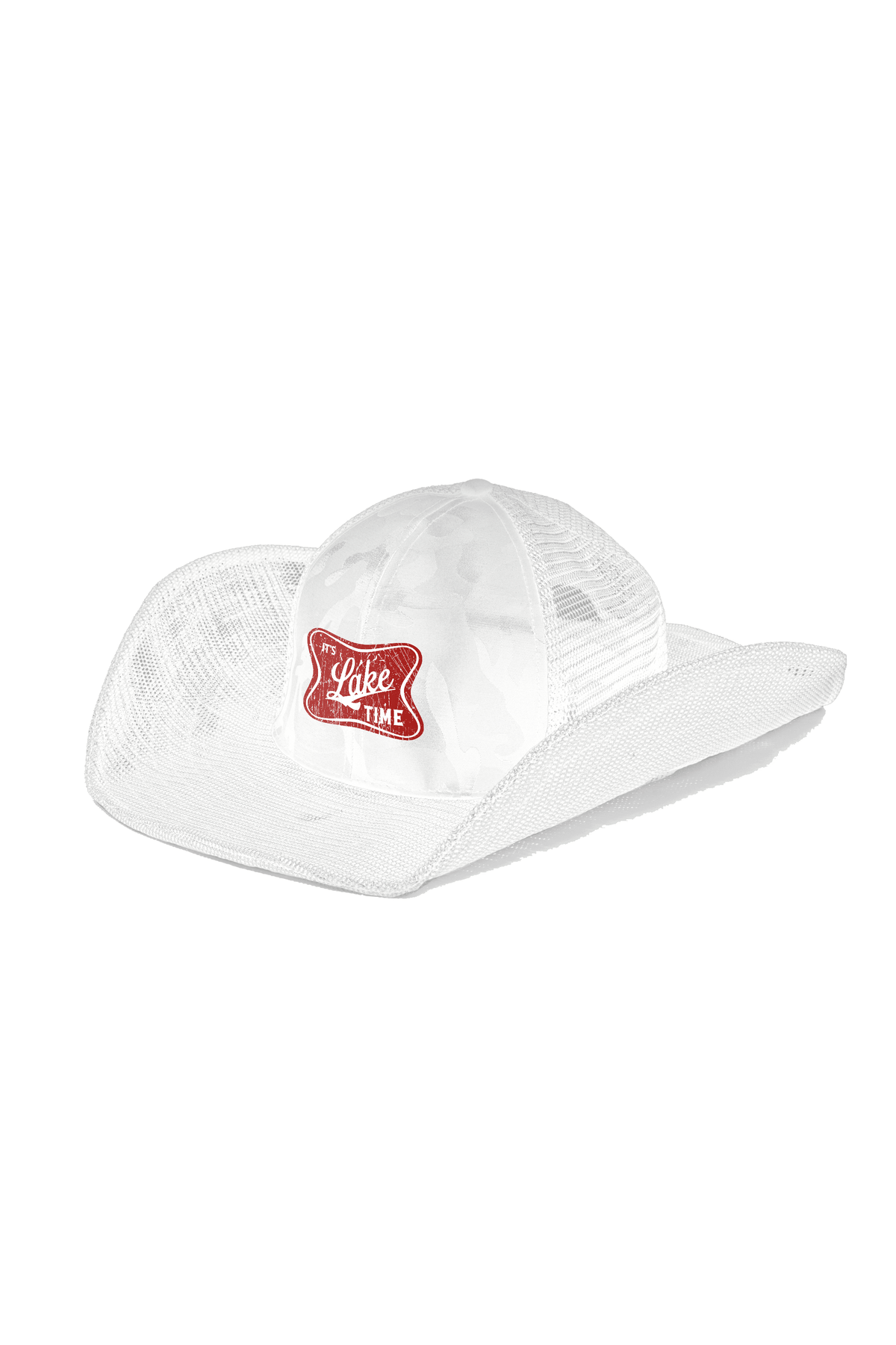 IT'S LAKE TIME COWBOY SNAPBACK: 6 PANEL