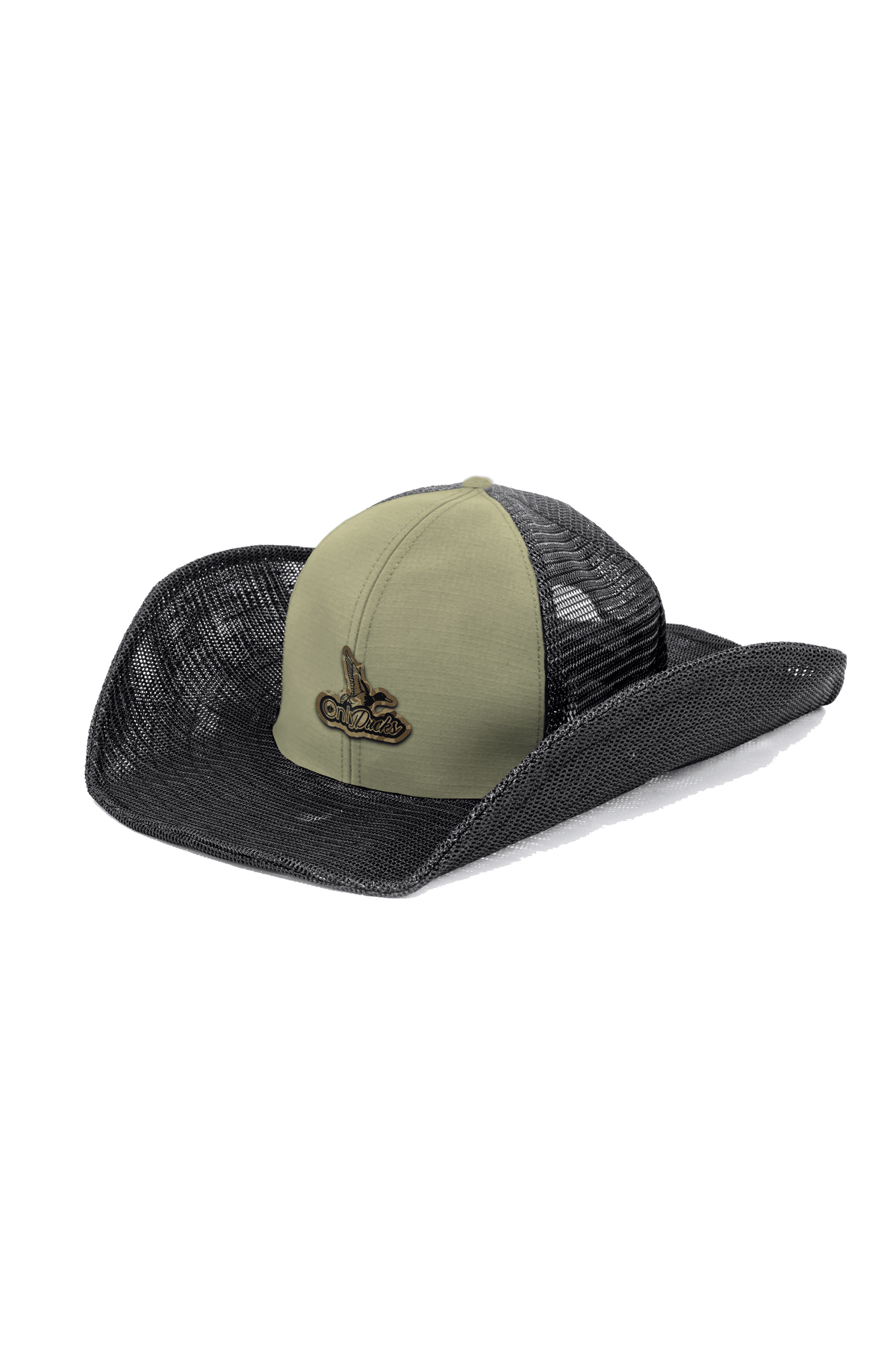 ONLY DUCKS LEATHER PATCH - Cowboy Snapback