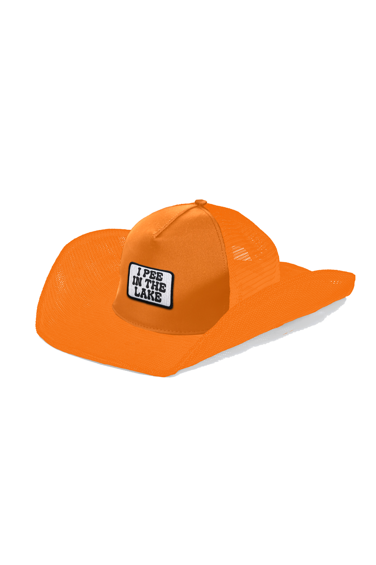 I PEE IN THE LAKE COWBOY SNAPBACK: 5 PANEL