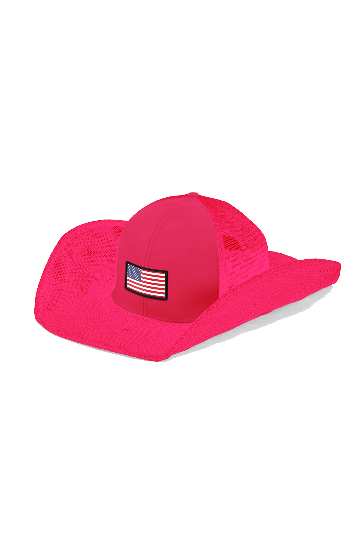 USA FLAG PVC PATCH - Cowboy Snapback