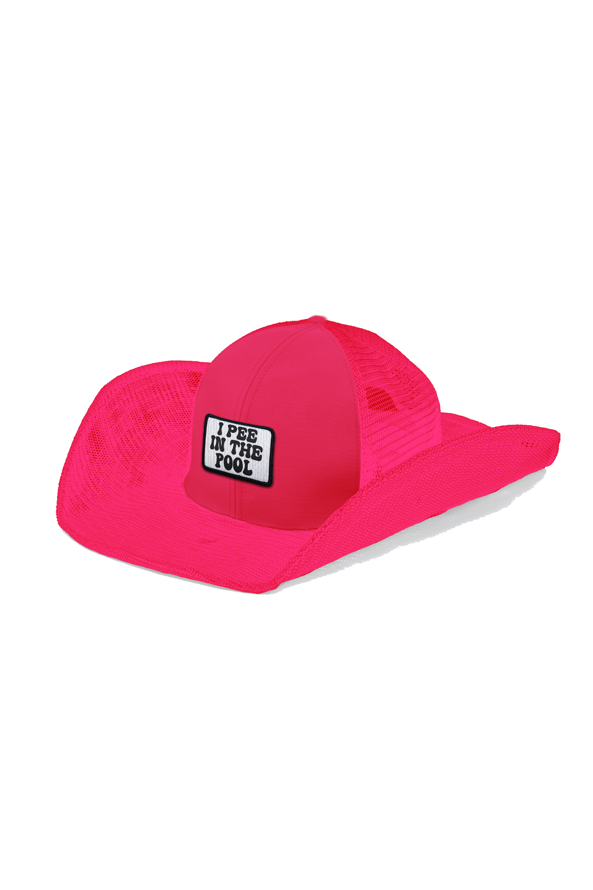 I PEE IN THE POOL COWBOY SNAPBACK: 6 PANEL