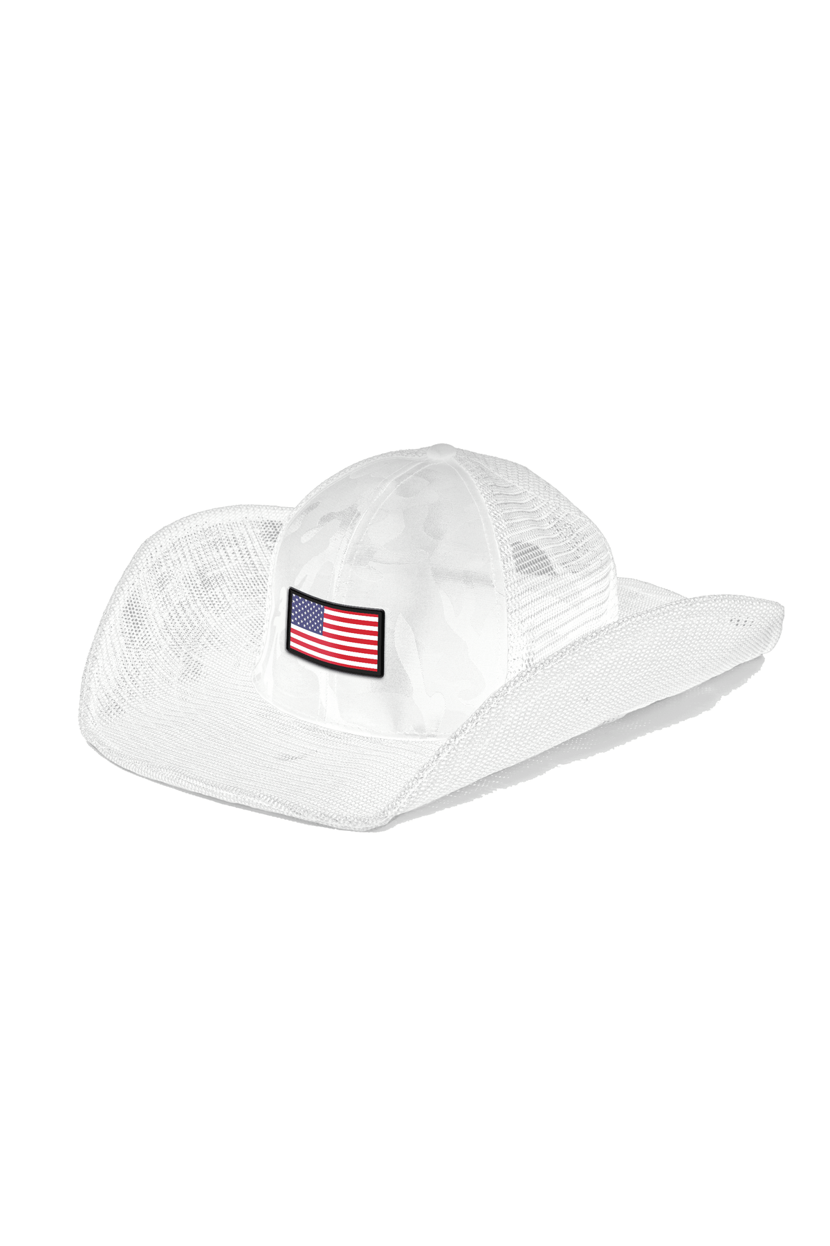 USA FLAG PVC PATCH - Cowboy Snapback