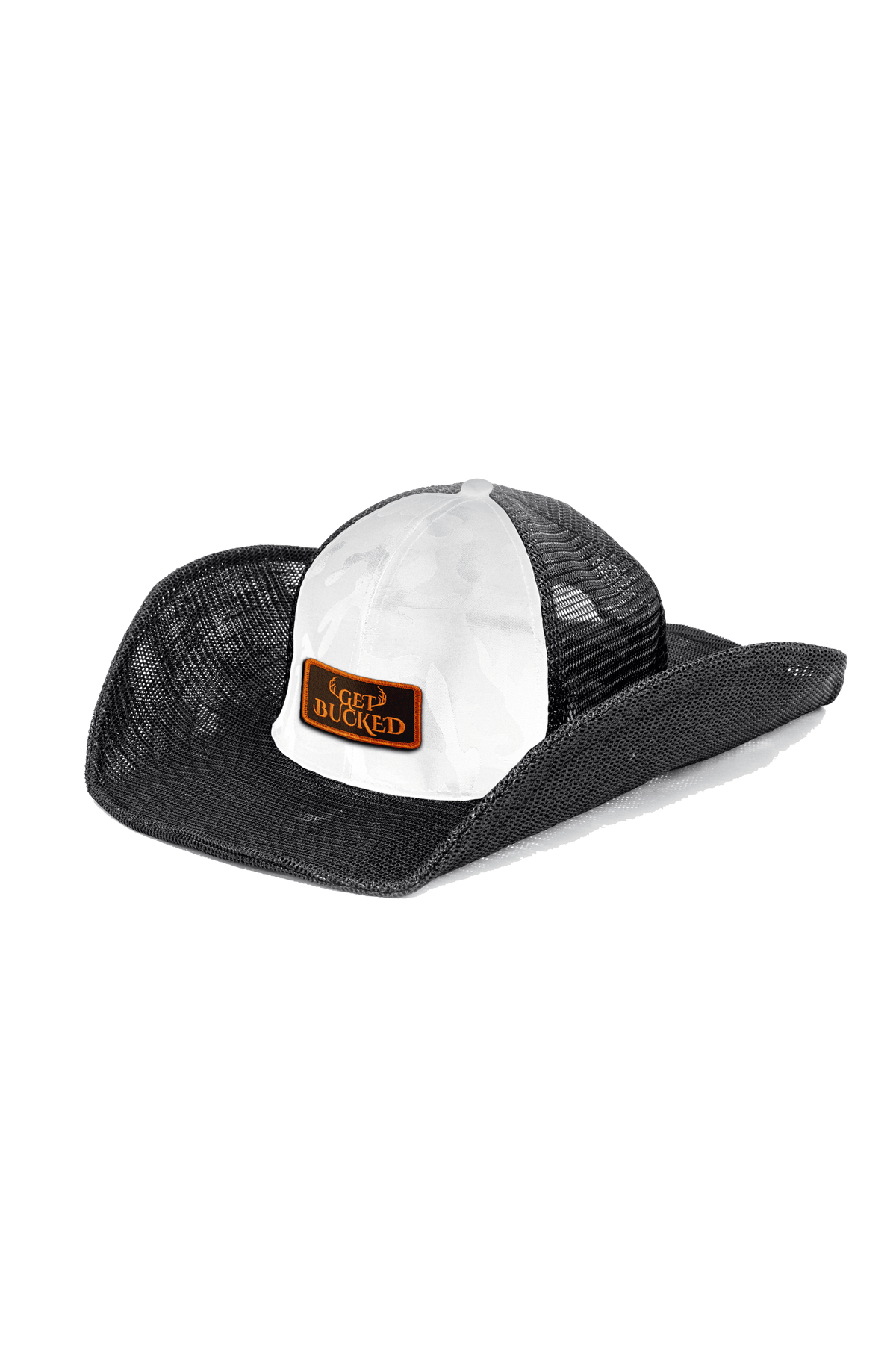 GET BUCKED EMBROIDERED PATCH - Cowboy Snapback