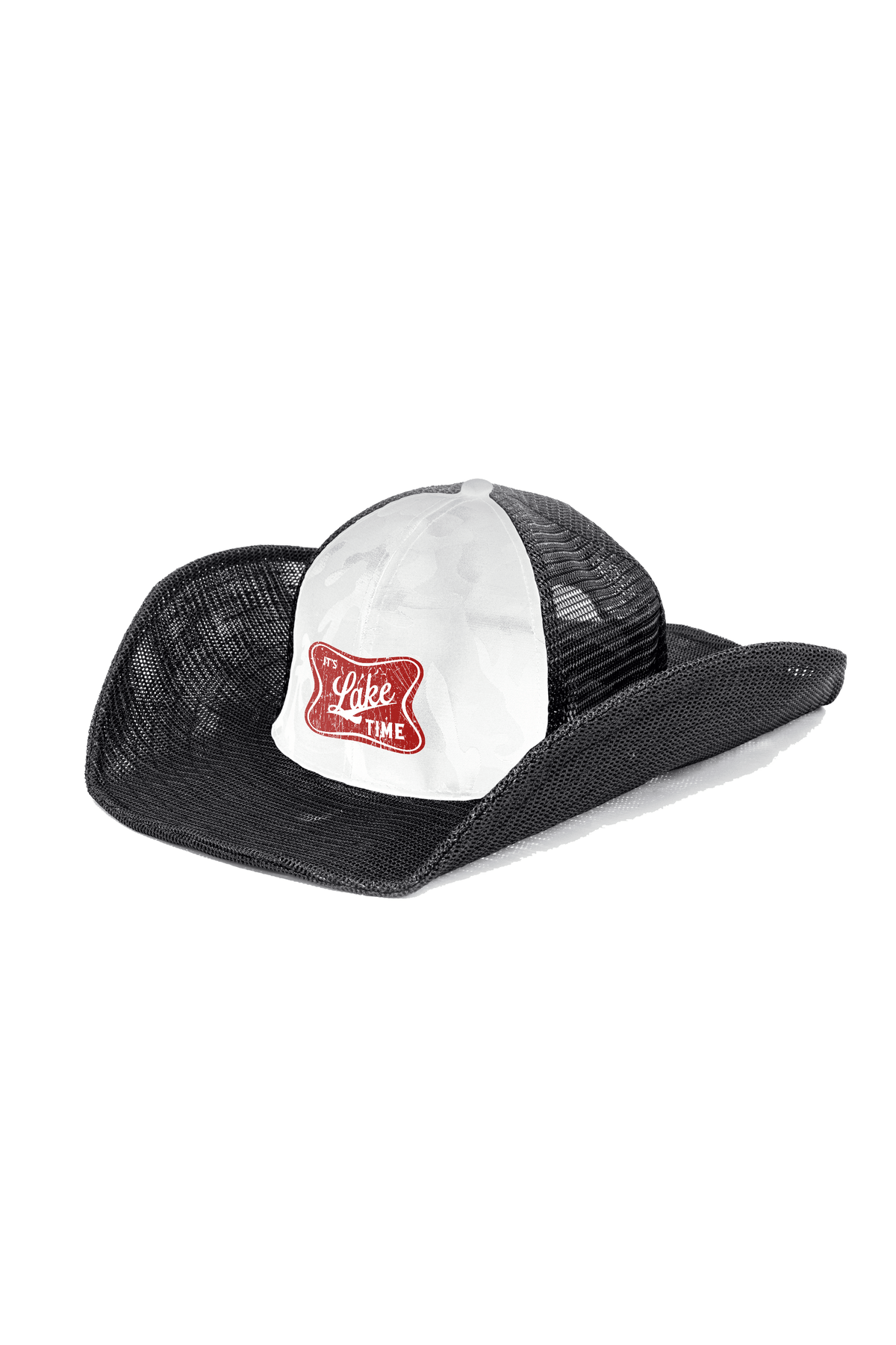 IT'S LAKE TIME COWBOY SNAPBACK: 6 PANEL