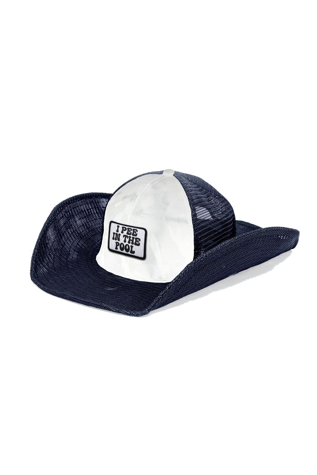 I PEE IN THE POOL COWBOY SNAPBACK: 6 PANEL