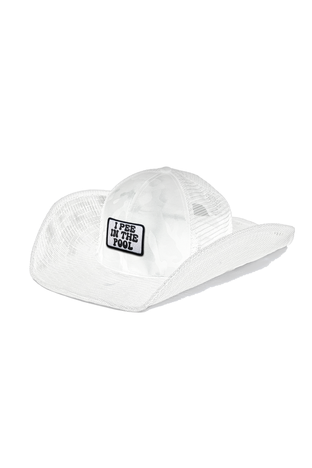 I PEE IN THE POOL COWBOY SNAPBACK: 6 PANEL